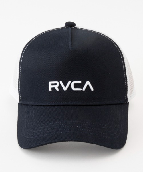 RVCA（ルーカ）の「RVCA/ルーカ キャップ RECESSION TRUCKER メッシュキャップ BE041-913（キャップ・メンズ・ネイビー/ブラック・FREE）」の8枚目の写真