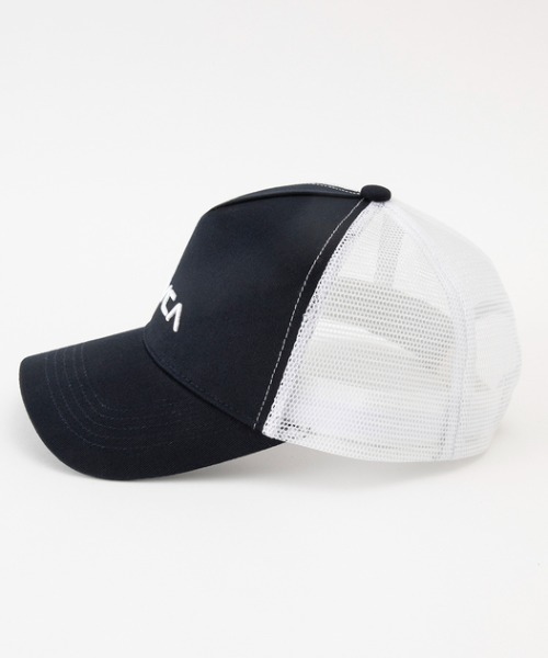 RVCA（ルーカ）の「RVCA/ルーカ キャップ RECESSION TRUCKER メッシュキャップ BE041-913（キャップ・メンズ・ネイビー/ブラック・FREE）」の9枚目の写真