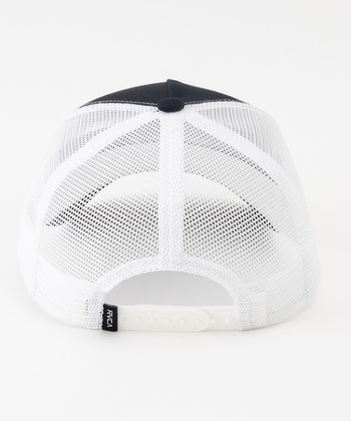 RVCA（ルーカ）の「RVCA/ルーカ キャップ RECESSION TRUCKER メッシュキャップ BE041-913（キャップ・メンズ・ネイビー/ブラック・FREE）」の10枚目の写真