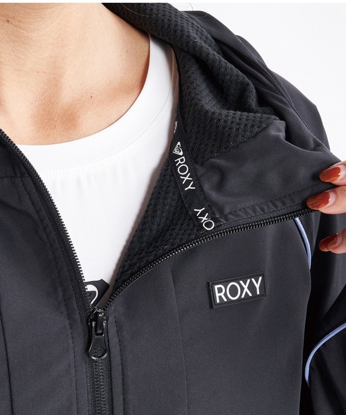 ROXY(ロキシー)の「GOOD ABOUT EVERYTHIN/ロキシー撥水ジャケット(ブルゾン・レディース・ブラック/ピンク・SMALL/LARGE/MEDIUM)」の6枚目の写真