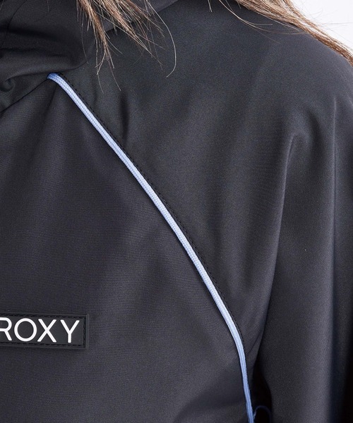 ROXY(ロキシー)の「GOOD ABOUT EVERYTHIN/ロキシー撥水ジャケット(ブルゾン・レディース・ブラック/ピンク・SMALL/LARGE/MEDIUM)」の7枚目の写真