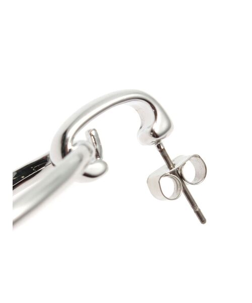 EVRIS（エヴリス）の「DEFORMATION HOOPピアス（ピアス（両耳用）・レディース・シルバー/ゴールド・FREE）」の9枚目の写真