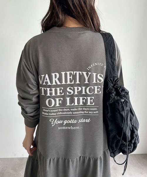 apres jour mignon(アプレジュールミニョン)の「ティアードTシャツワンピース【ZOZOTOWN限定アイテム】(ワンピース・レディース・ブラック系その他/ナチュラル/ブラック・SMALL/X-LARGE/MEDIUM)」の19枚目の写真