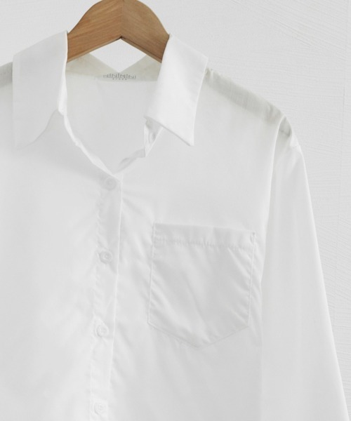 Miniministore(ミニミニストア)の「シャツブラウス レディース 七分袖シャツ(シャツ/ブラウス・レディース・ホワイト・M/L)」の20枚目の写真