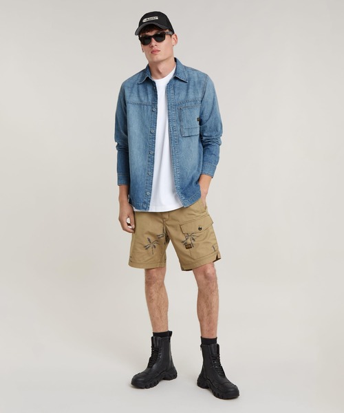 G-STAR RAW（ジースターロゥ）の「1-POCKET REGULAR DENIM SHIRT
