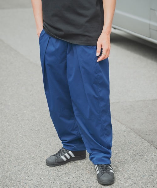【美品】MHL. チノパンツ improves チノパン ナチュラルストレッチ ワイド チノパンツ