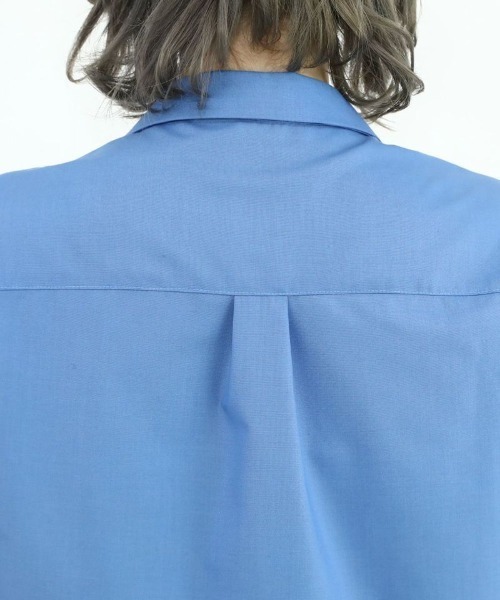 F i.n.t(フィント)の「ネクタイ付きカラーシャツ/fint(シャツ/ブラウス・レディース・ブルー/ピンクベージュ/オフホワイト・FREE)」の22枚目の写真