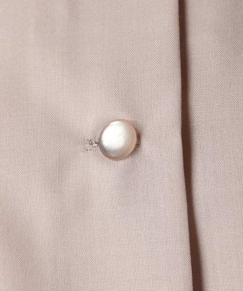 F i.n.t(フィント)の「ネクタイ付きカラーシャツ/fint(シャツ/ブラウス・レディース・ブルー/ピンクベージュ/オフホワイト・FREE)」の11枚目の写真