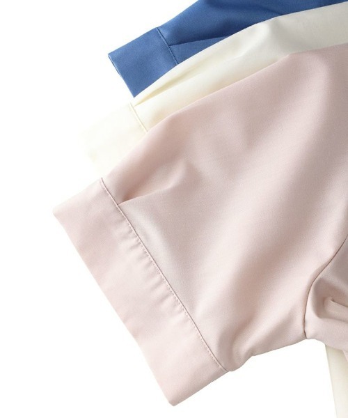 F i.n.t(フィント)の「ネクタイ付きカラーシャツ/fint(シャツ/ブラウス・レディース・ブルー/ピンクベージュ/オフホワイト・FREE)」の15枚目の写真