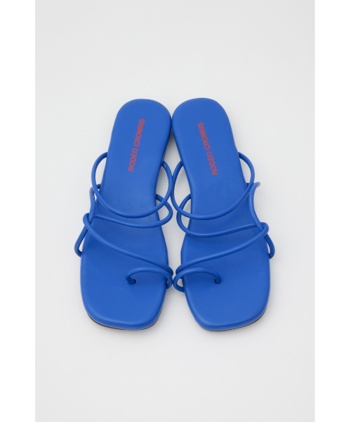RODEO CROWNS WIDE BOWL（ロデオクラウンズワイドボウル）の「TUBE STRAP SANDALS（サンダル・レディース・シルバー/ブルー/ブラック・MEDIUM/LARGE）」の13枚目の写真