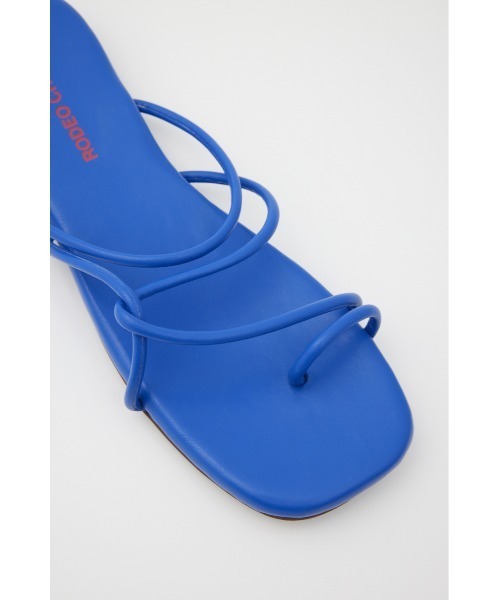 RODEO CROWNS WIDE BOWL（ロデオクラウンズワイドボウル）の「TUBE STRAP SANDALS（サンダル・レディース・シルバー/ブルー/ブラック・MEDIUM/LARGE）」の10枚目の写真