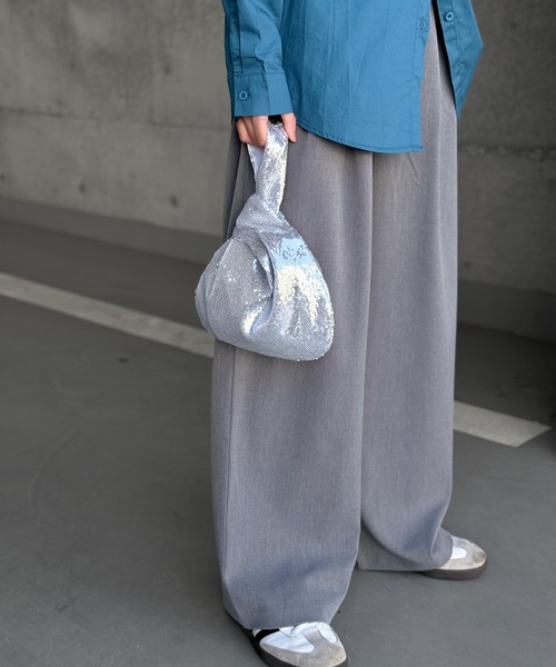 Marient（マリエント）の「アシメスパンコールミニBAG（ショルダーバッグ・レディース・ブラック/シルバー・FREE）」の12枚目の写真