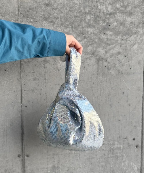 Marient（マリエント）の「アシメスパンコールミニBAG（ショルダーバッグ・レディース・ブラック/シルバー・FREE）」の11枚目の写真