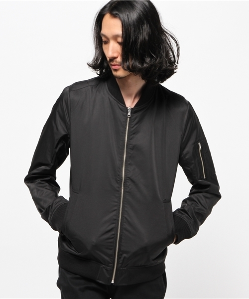 VENCEEXCHANGE(ヴァンスエクスチェンジ)の「リバーシブルMA-1(MA-1・メンズ・ブラック・LARGE/MEDIUM)」の1枚目の写真