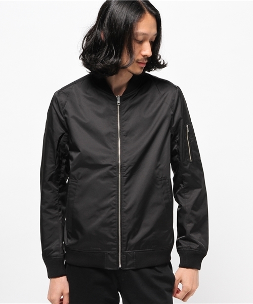 VENCEEXCHANGE(ヴァンスエクスチェンジ)の「リバーシブルMA-1(MA-1・メンズ・ブラック・LARGE/MEDIUM)」の2枚目の写真