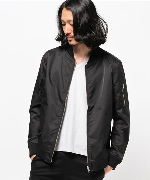 VENCEEXCHANGE(ヴァンスエクスチェンジ)の「リバーシブルMA-1(MA-1・メンズ・ブラック・LARGE/MEDIUM)」の5枚目の写真