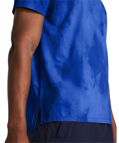【セール】UAローンチ エリート ウォッシュ ショートスリーブTシャツ（ランニング/メンズ）（Tシャツ/カットソー）｜UNDER ARMOUR（アンダーアーマー）