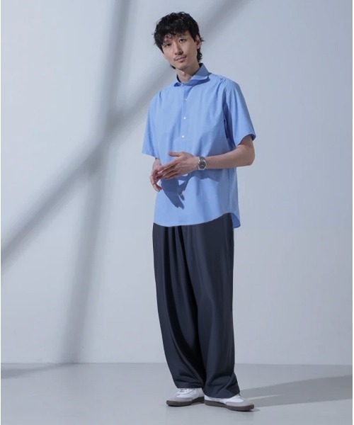 シャツ/ブラウス(半袖/袖なし) AIRY ORGANDIE SHIRT 婦人 涼感 半袖シャツ | 無印良品