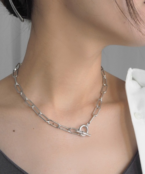 minia(ミニア)の「チェーンネックレス(ネックレス・レディース・シルバー/ゴールド・FREE)」の2枚目の写真