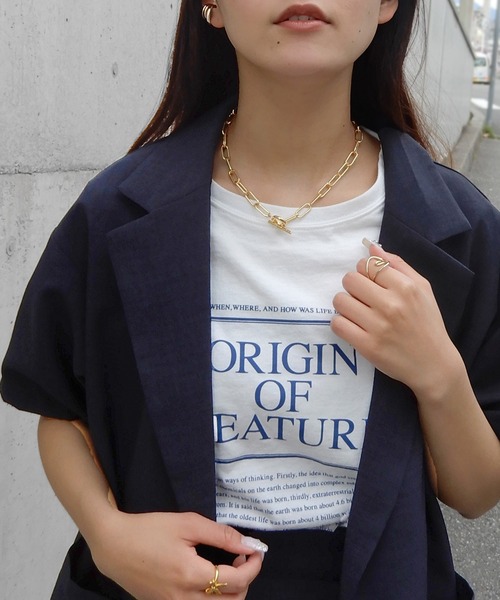 minia(ミニア)の「チェーンネックレス(ネックレス・レディース・シルバー/ゴールド・FREE)」の5枚目の写真