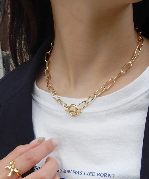 minia(ミニア)の「チェーンネックレス(ネックレス・レディース・シルバー/ゴールド・FREE)」の6枚目の写真