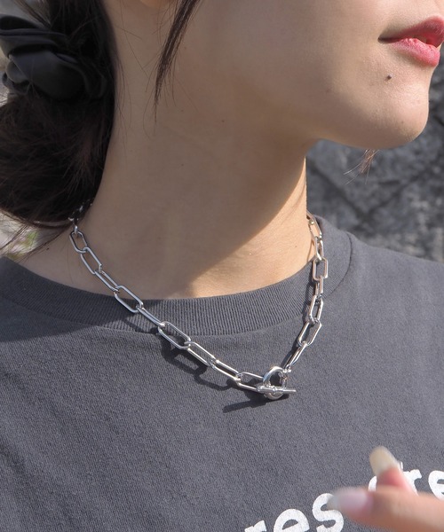 minia(ミニア)の「チェーンネックレス(ネックレス・レディース・シルバー/ゴールド・FREE)」の8枚目の写真