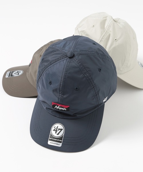 NANGA(ナンガ)の「【NANGA】47 AURORA CAP(キャップ・メンズ・ブラック/ネイビー/ベージュ/アイボリー/グレー/ブラウン・FREE)」の6枚目の写真