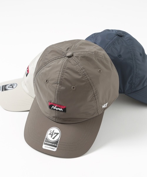 NANGA(ナンガ)の「【NANGA】47 AURORA CAP(キャップ・メンズ・ブラック/ネイビー/ベージュ/アイボリー/グレー/ブラウン・FREE)」の5枚目の写真