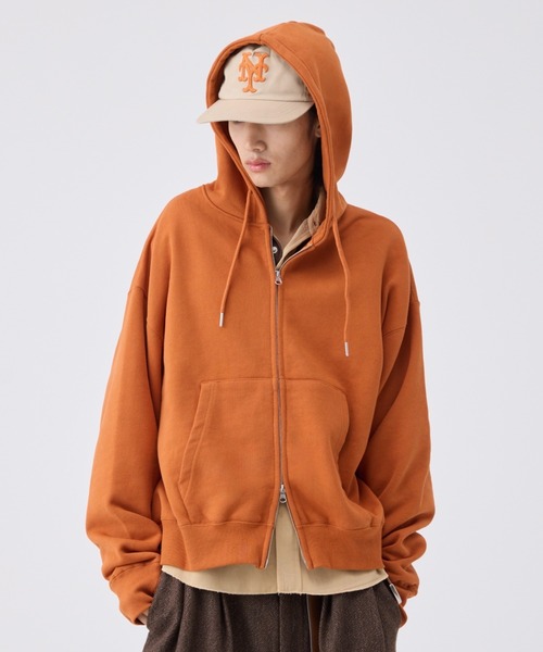 Heavy weight double zip-up hoodie /ヘビーウェイトダブル