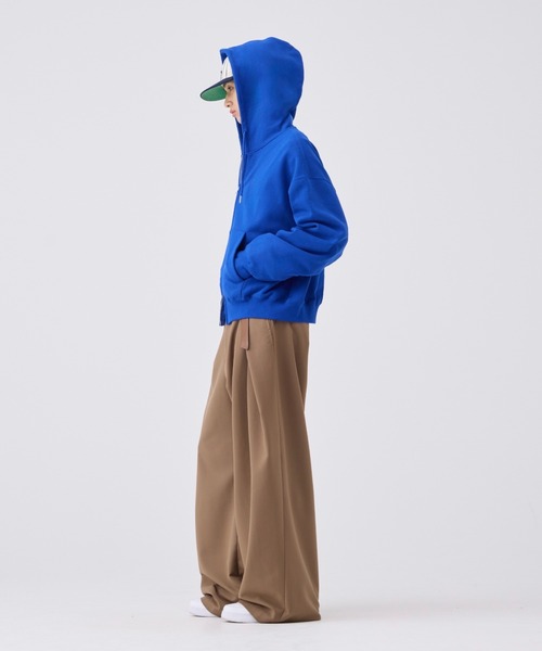 Heavy weight double zip-up hoodie /ヘビーウェイトダブルジップ