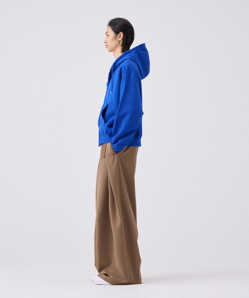 soerte ヘビーウェイトダブルジップフーディー Heavy weight double zip-up hoodie /ヘビーウェイトダブル