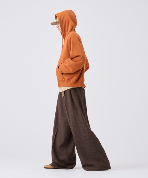 Heavy weight double zip-up hoodie /ヘビーウェイトダブルジップ