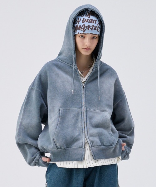 yuzurheart nicolas lee ダブルジップフーディ yuzurheart様専用 nicolas lee ダブルジップフーディ Hoodie | DC