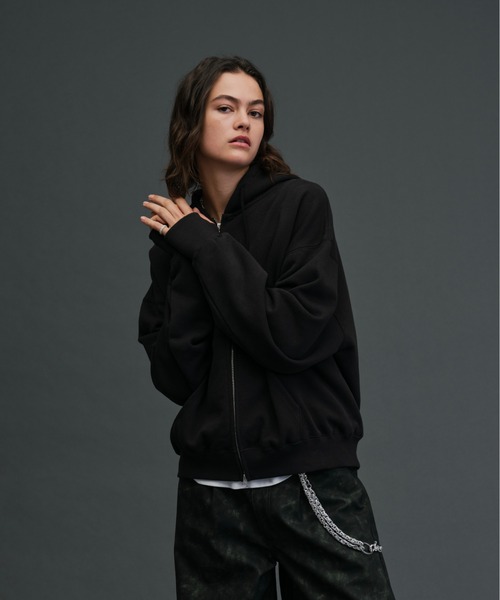 LAVA SUKALA ダブルエアーzipフーディーパーカー 着用感 LL