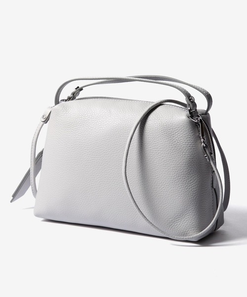 GIANNI CHIARINI(ジャンニ キアリーニ)の「GIANNI CHIARINI ALIFA ジャンニ キアリーニ ハンドバッグ アリファ M(ハンドバッグ・レディース・ベージュ/ブラック/グレー/ホワイト/ライトグリーン/ブラウン系1/ブラウン系2/オフホワイト/ベージュ系1/ネイビー/モスグリーン/ホワイト系1/ネイビー系1/ライトピンク/オレンジ系/オレンジ・FREE)」の3枚目の写真
