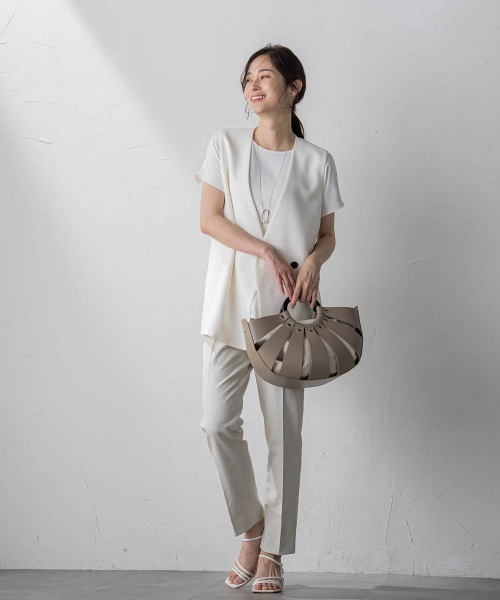 LAUTREAMONT（ロートレアモン）の「レザーコンビバッグ（ハンドバッグ・レディース・ブラック/キャメル・FREE）」の11枚目の写真