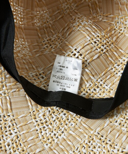 La Maison de Lyllis(メゾンドリリス)の「La Maison de Lyllis/ラメゾンドリリス FONTANA / 2241044 / ハット(ハット・レディース・その他9/ナチュラル・ONE SIZE)」の9枚目の写真