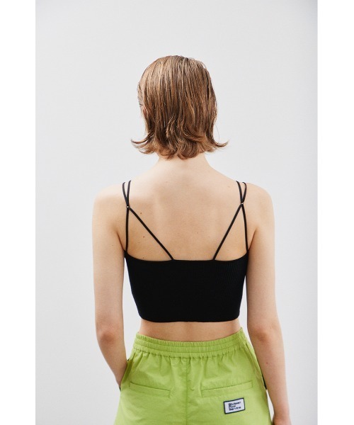 キャミソール THROW 16 x THROW PAD IN HG RIB CAMI シックスティーン スロー パッド イン ハイゲージ リブ キャミ THROW 16 x THROW PAD IN HG RIB CAMI シックスティーン スロー