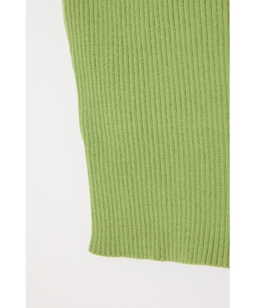 THROW by SLY（スローバイスライ）の「THROW 16 x THROW PAD IN HG RIB CAMI シックスティーン スロー パッド イン ハイゲージ リブ キャミ（キャミソール・レディース・ライトグリーン/ブラック・FREE）」の11枚目の写真