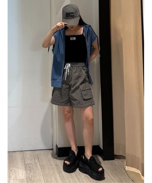 キャミソール THROW 16 x THROW PAD IN HG RIB CAMI シックスティーン スロー パッド イン ハイゲージ リブ キャミ THROW 16 x THROW PAD IN HG RIB CAMI シックスティーン スロー