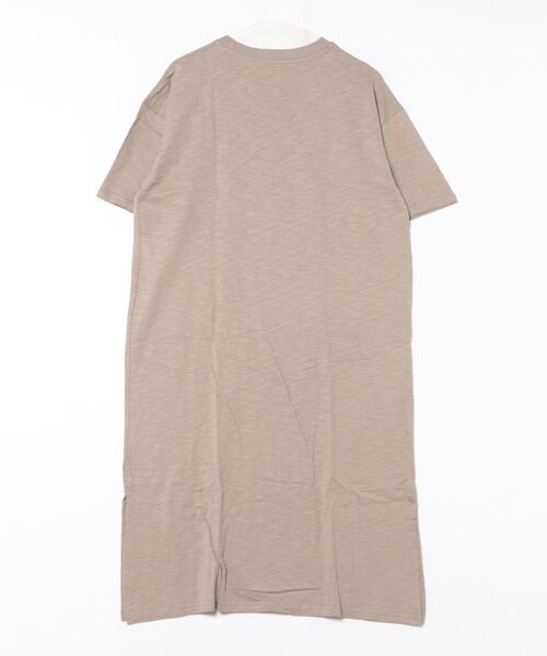 anap mimpi（アナップミンピ）の「無地 スラブ マキシ ロング ワンピース（ワンピース・レディース・ベージュ系その他/ベージュ/ブラック・FREE）」の13枚目の写真