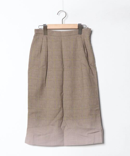 セール/ブランド古着】チェック柄タイトスカート（スカート  