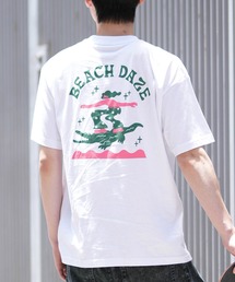 【ムラサキスポーツ限定】DEAR LAUREL/ディアローレル 半袖Tシャツ バックプリント Toyameg D24S2120