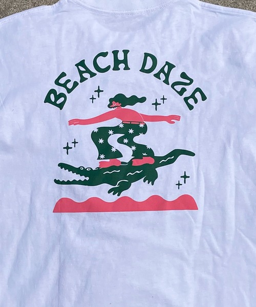 ムラサキスポーツ(ムラサキスポーツ)の「【ムラサキスポーツ限定】DEAR LAUREL/ディアローレル 半袖Tシャツ バックプリント Toyameg D24S2120(Tシャツ/カットソー・メンズ・ホワイト/ライトブルー・M/L)」の17枚目の写真