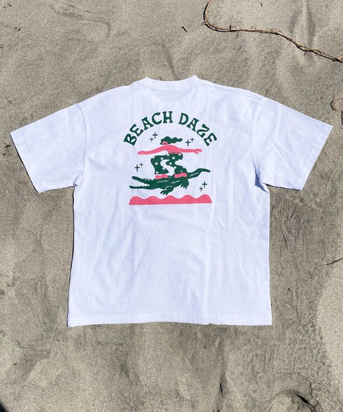 ムラサキスポーツ(ムラサキスポーツ)の「【ムラサキスポーツ限定】DEAR LAUREL/ディアローレル 半袖Tシャツ バックプリント Toyameg D24S2120(Tシャツ/カットソー・メンズ・ホワイト/ライトブルー・M/L)」の19枚目の写真
