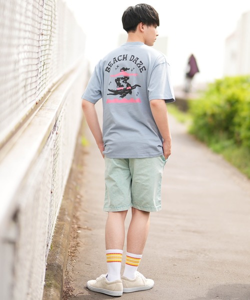 ムラサキスポーツ(ムラサキスポーツ)の「【ムラサキスポーツ限定】DEAR LAUREL/ディアローレル 半袖Tシャツ バックプリント Toyameg D24S2120(Tシャツ/カットソー・メンズ・ホワイト/ライトブルー・M/L)」の22枚目の写真
