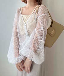 apres jour clair（アプレジュールクレア）の「【apres jour clair】2wayレースブラウス【ZOZOTOWN限定アイテム】（シャツ/ブラウス）」