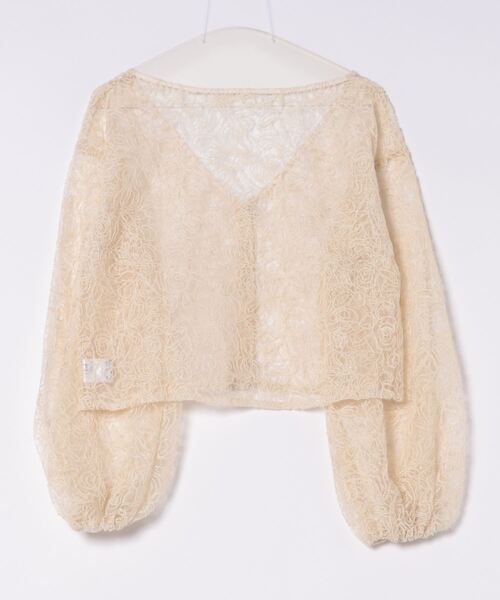 apres jour clair(アプレジュールクレア)の「【apres jour clair】2wayレースブラウス【ZOZOTOWN限定アイテム】(シャツ/ブラウス・レディース・オフホワイト/アイボリー/ブラック・X-LARGE/フリー)」の15枚目の写真