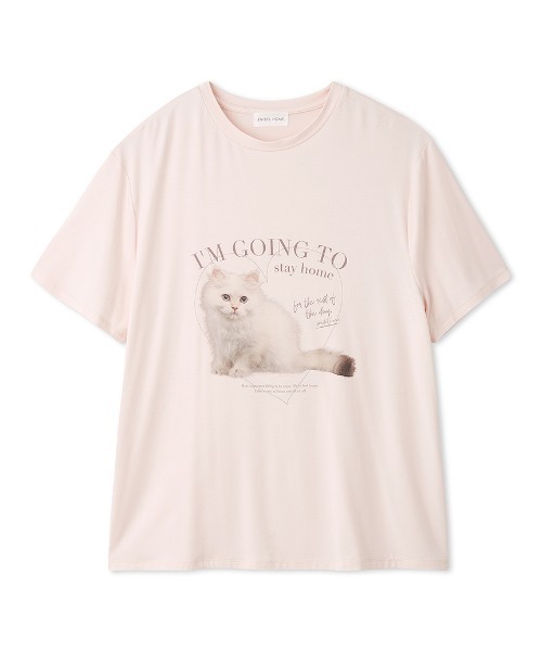 SNIDEL HOME（スナイデルホーム）の「CATTシャツ（ルームウェア