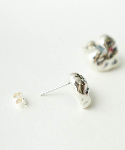 aura/オーラ] VINTAGE HEART シルバーピアス（ピアス（両耳用